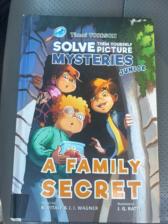 Other - Timmi Tobson Solve Picture Mysteries Junior: A Family Secret - Blue Hardcover
